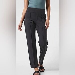 Athleta Women's Eastbound Straight Pant Black Size 12 Dress Pant Slacks Trousers
